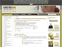 Tablet Screenshot of adalidformacion.com